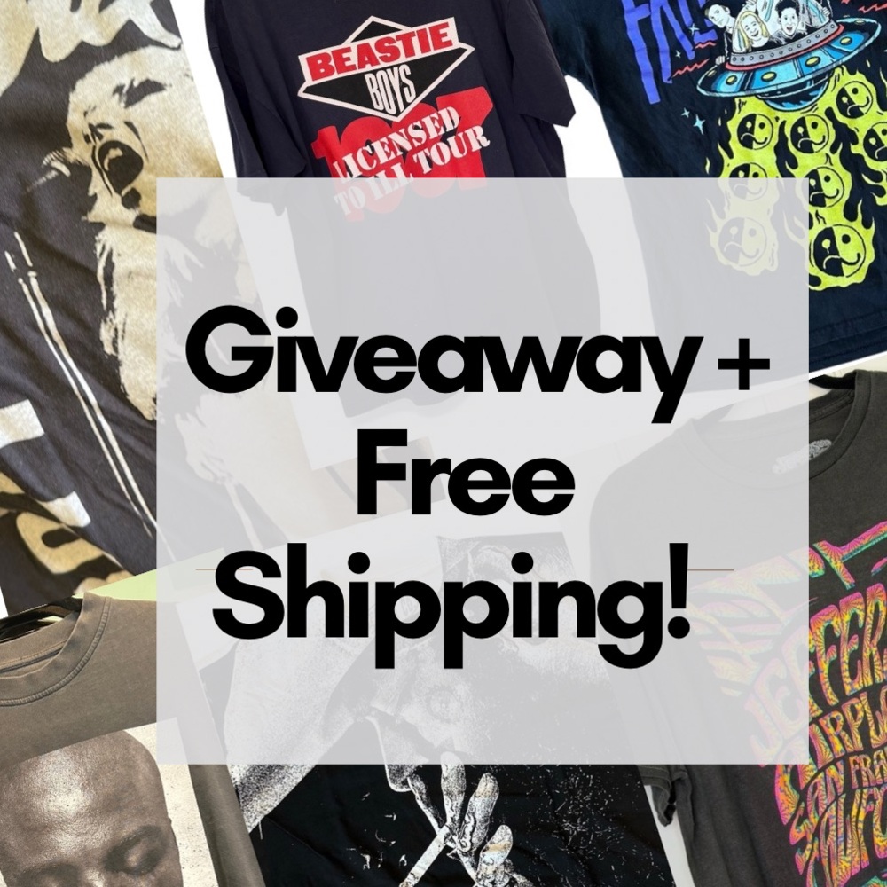 GIVEAWAY + Free Shipping!